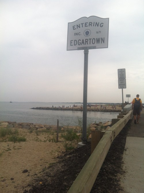 Entering Edgartown