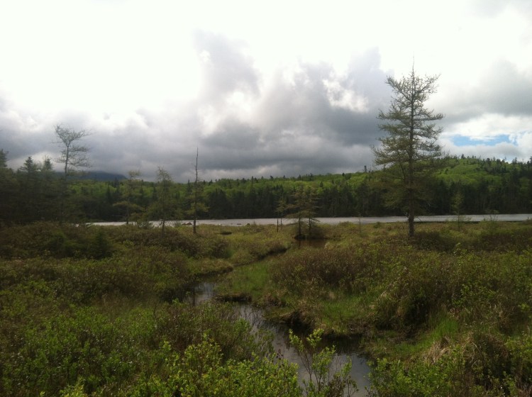 Lonesome Lake clouds