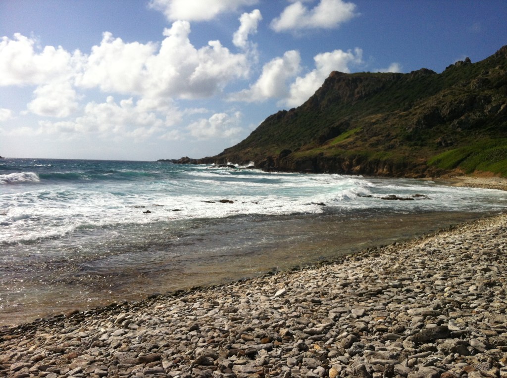 Beach Run on St Barth