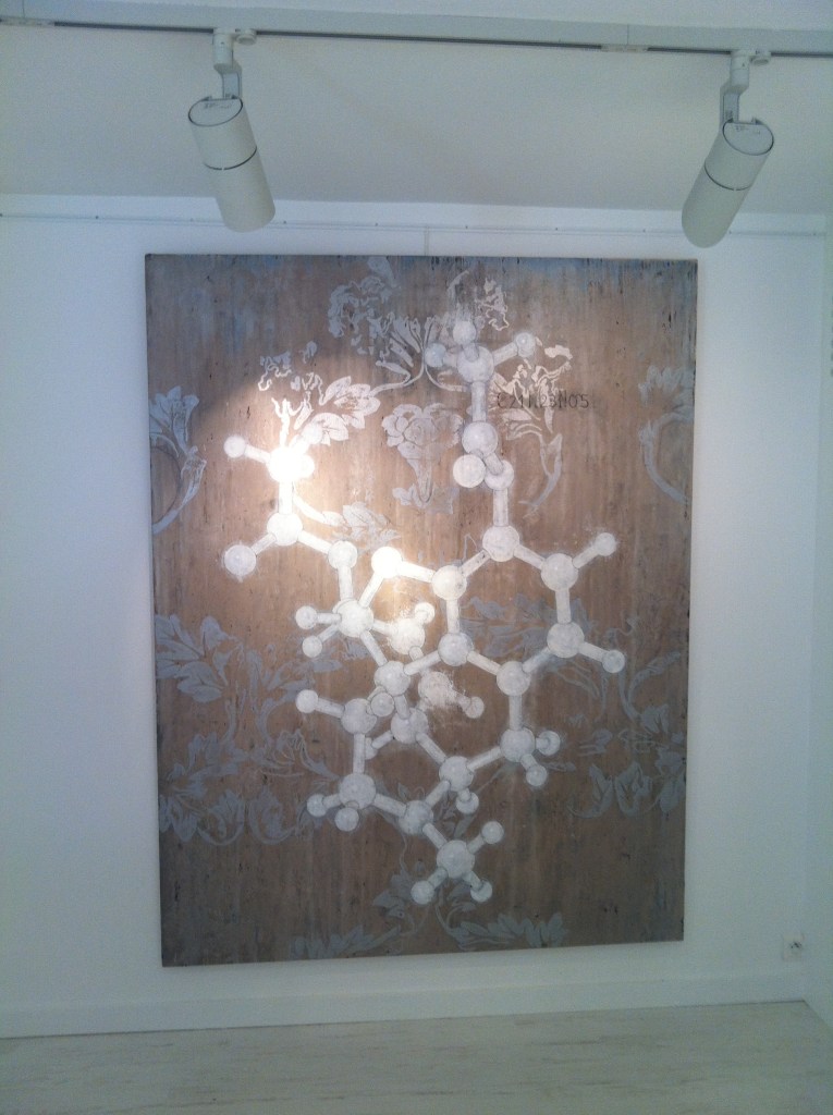 Saint Barths painting abstract