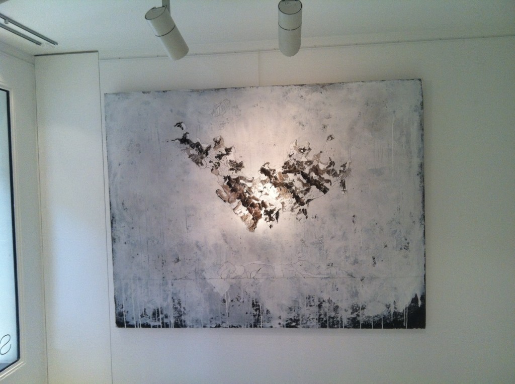 St Barths map painting